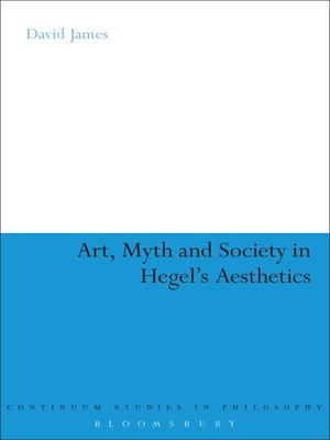 cover image of Art, Myth and Society in Hegel's Aesthetics